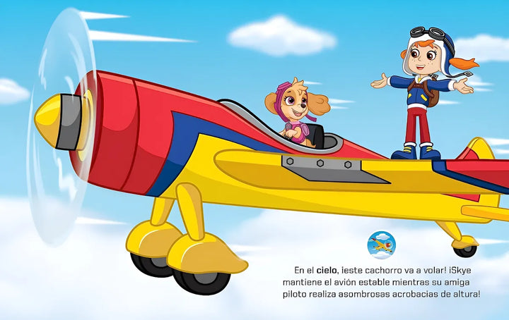 Libro Interactivo Paw Patrol Tierra Mar Y Aire