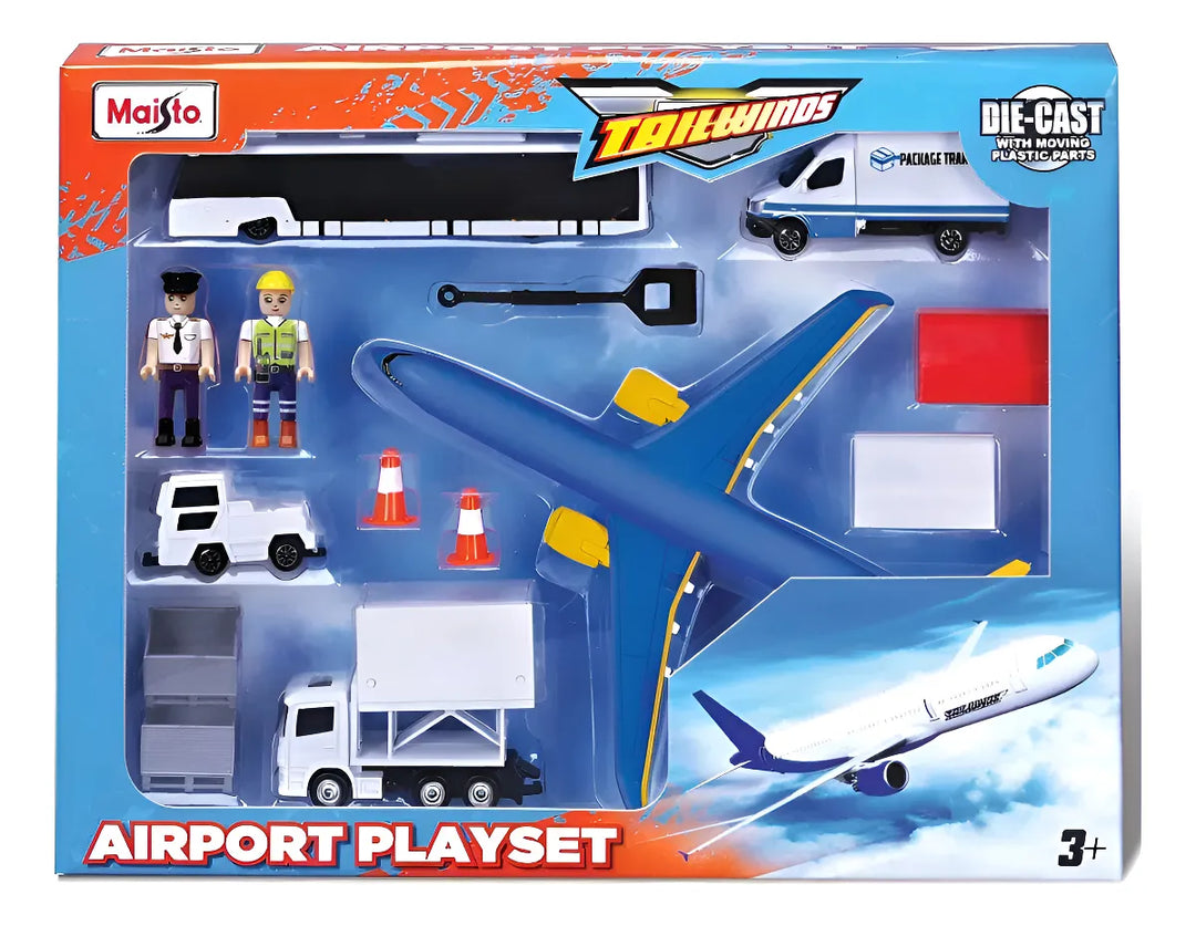 Juego Didáctico Aeropuerto De Aviones Niños