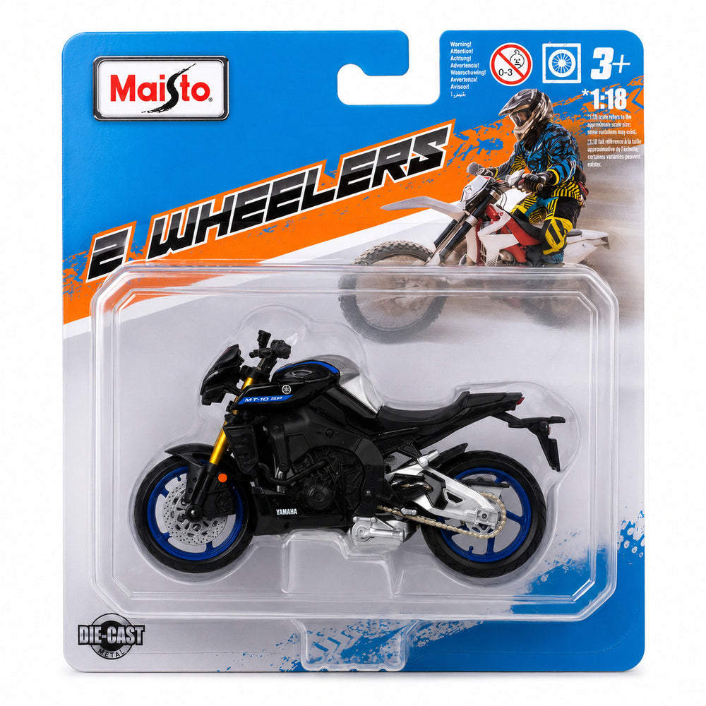 Moto Coleccionable Maisto Yamaha 2023 Mt-10 Sp Para Niños
