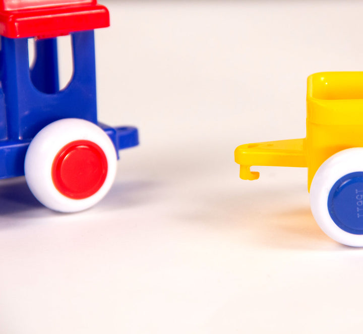 Juguete Set Por 3 Tren Colores Chubbies Para Niños