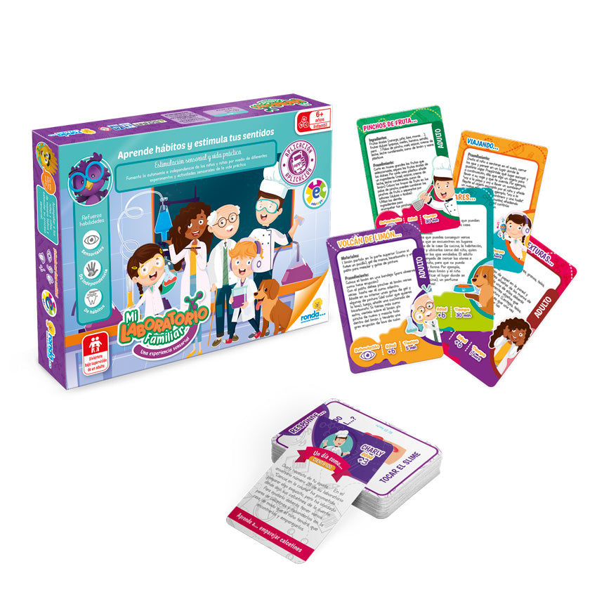 Juego Educativo Mi Laboratorio Familiar Niños