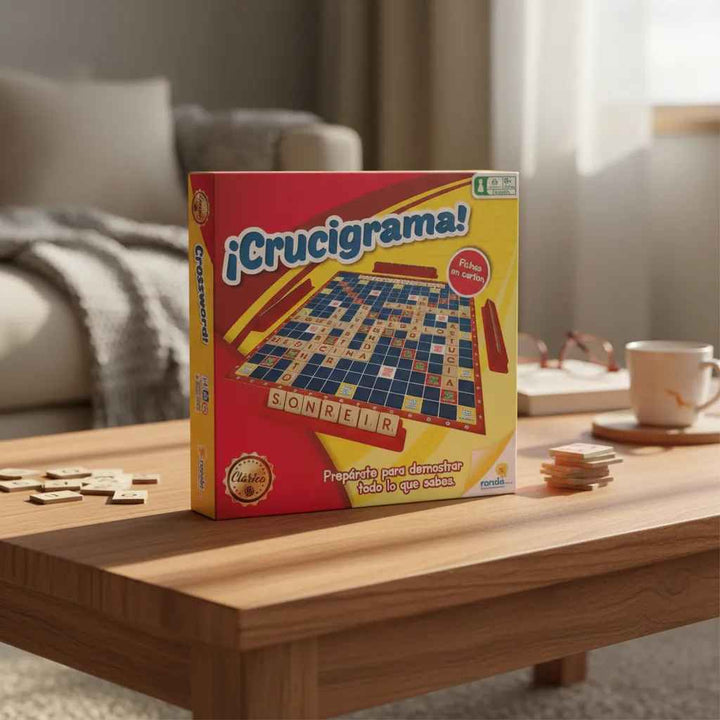 Juego De Mesa Crucigrama Clásico Familia