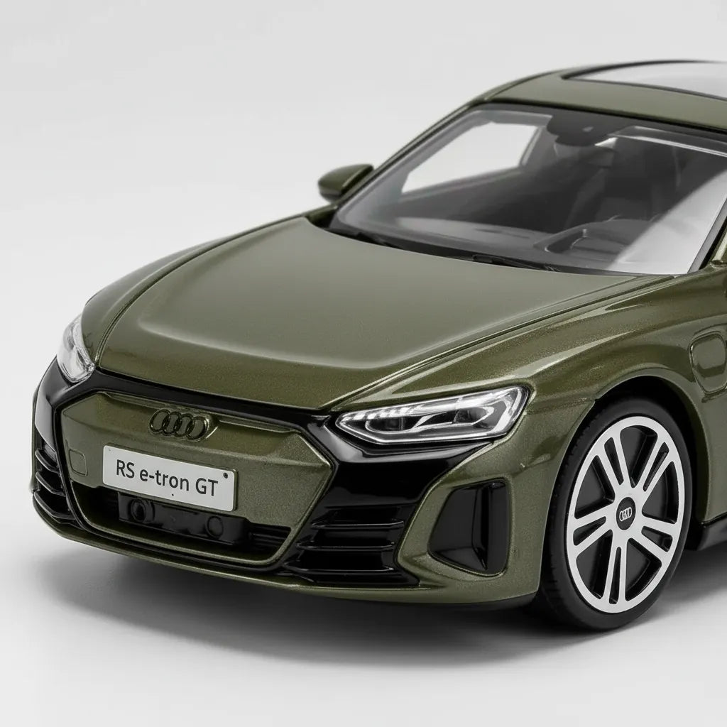 Carro Coleccionable A Escala 1/43 Audi Sr E-tron Gt Verde
