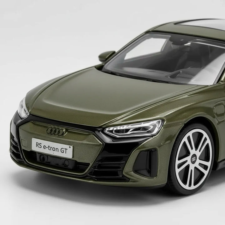 Carro Coleccionable A Escala 1/43 Audi Sr E-tron Gt Verde