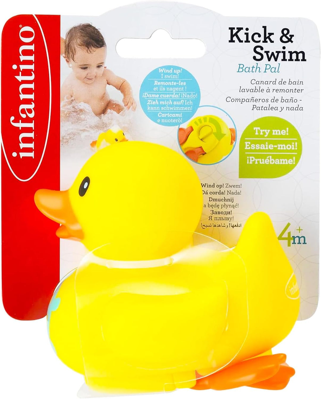 Juguete De Baño Para Bebés Pato Niños