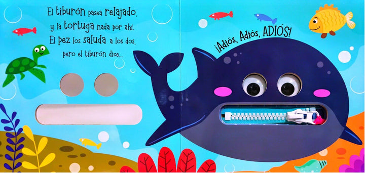 Libro Infantil Interactivo Amigos Del Mar  Niño