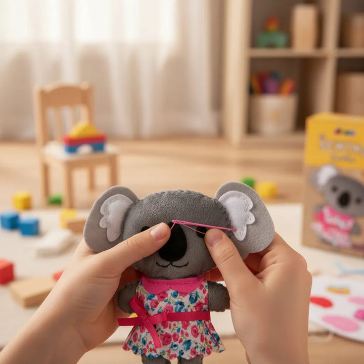 Set De Arte Y Manualidades Amigos Tejidos Koala