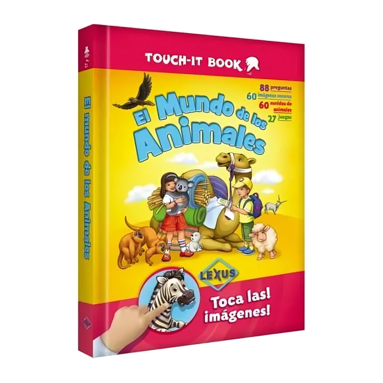 Libro Didáctico El Mundo De Los Animales Sonidos Niños