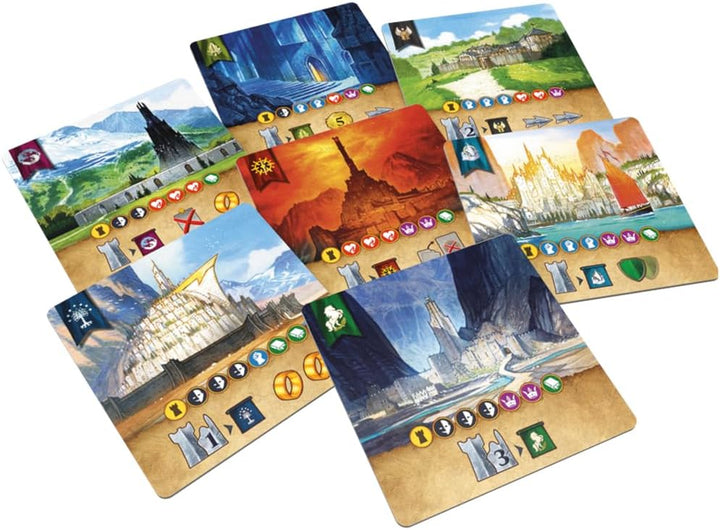Juego De Mesa El Señor De Los Anillos Estrategia Para Adultos