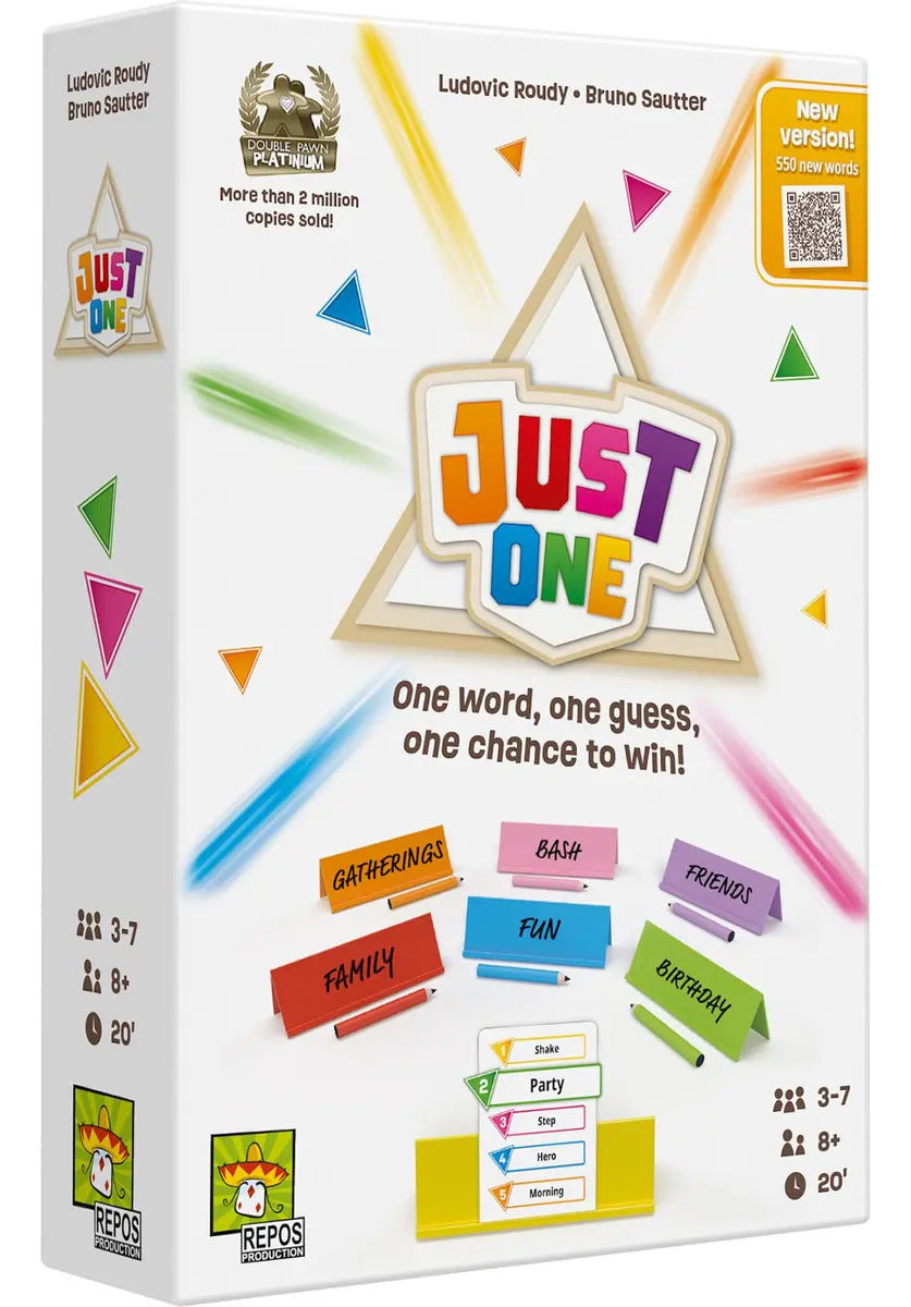 Juego De Mesa Cooperativo Just One Para Niños