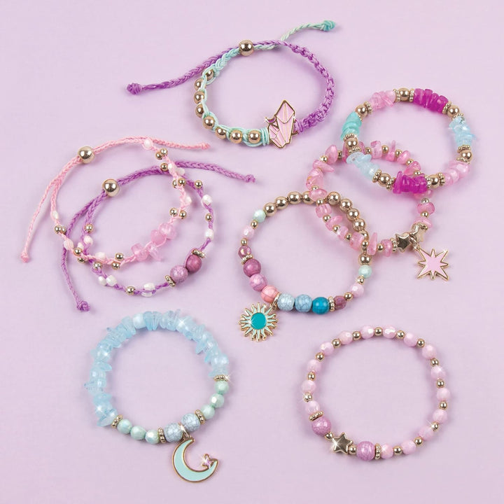 Set De Creación De Pulseras Celestiales Para Niñas