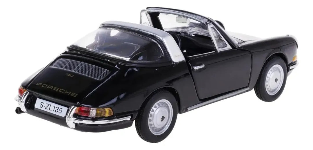 Carro Coleccionable A Escala 1:32 Porche 911 1967 Negro