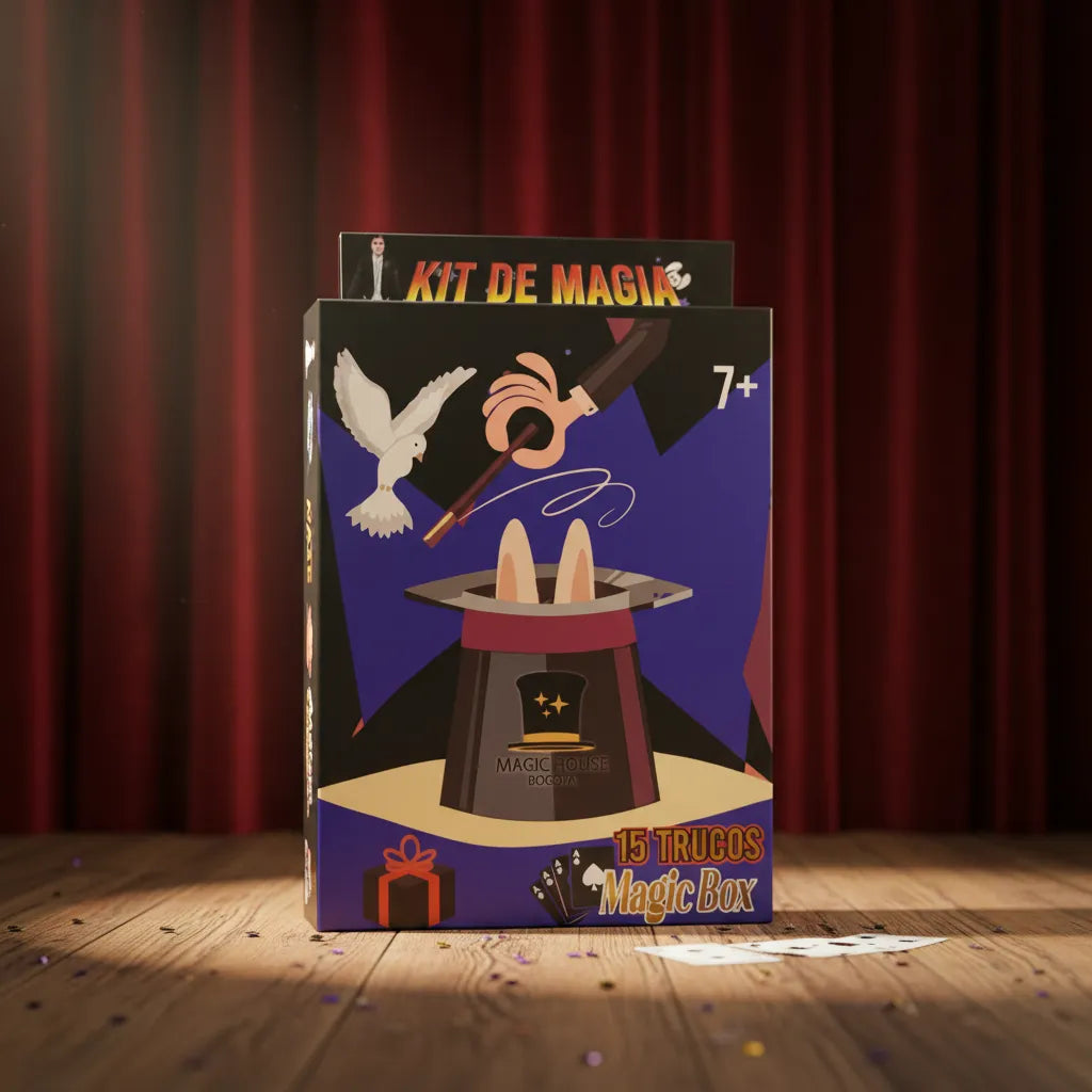 Kit Didáctico De Magia Con 15 Trucos  Niños