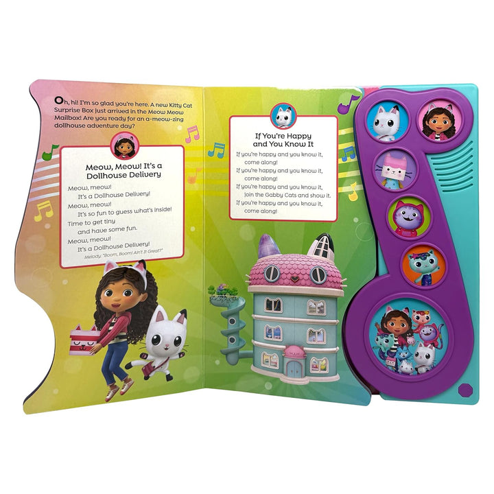 Libro Didáctico Sonido Dollhouse Gabby&