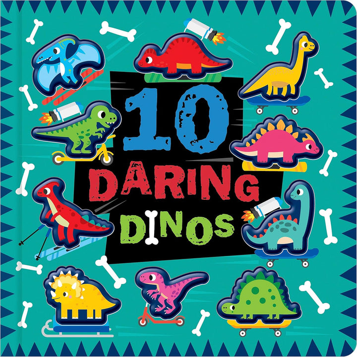 Libro Interactivo 10 Daring Dinos Para Niños