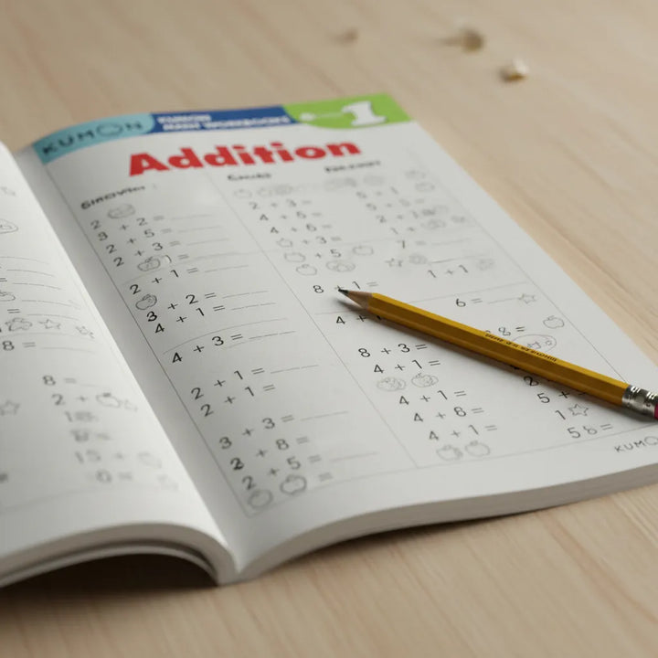 Libro Didáctico kumon Grade 1 Addition Para Niños