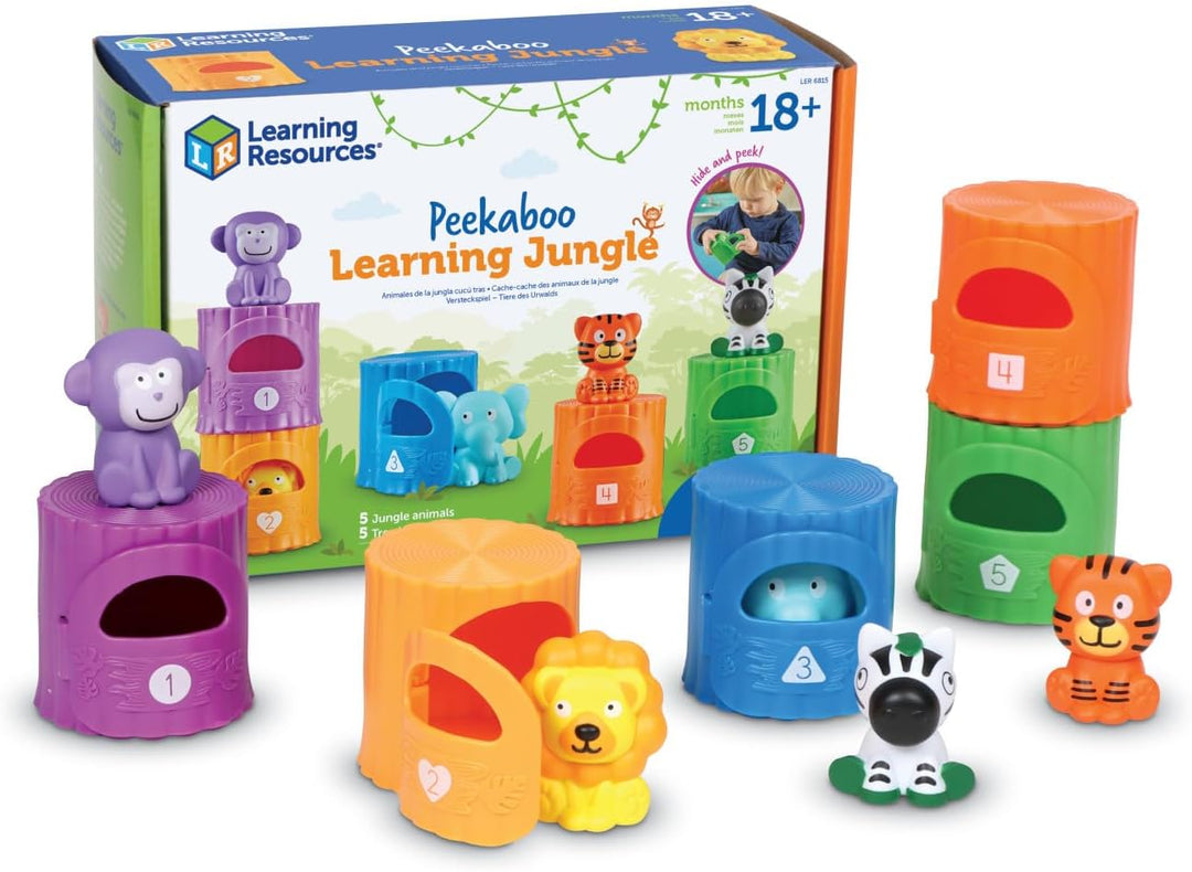 Juego Sensorial Jumbo Animales Para Niños