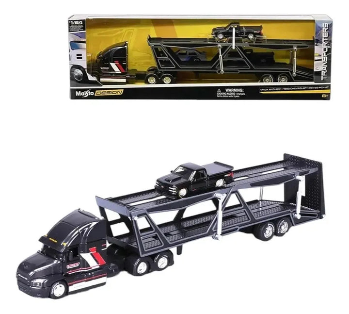 Carro A Escala Mack Anthem Y Chevrolet 454 Ss Pickup 1993