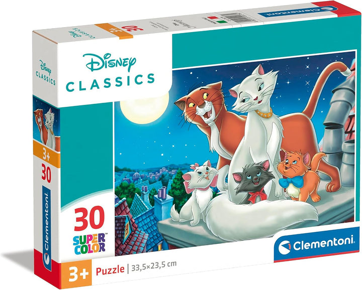 Rompecabezas 30 Piezas Aristogatos Para Niños