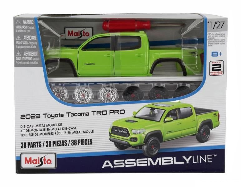 Carro Escala 1/24 Para Armar Toyota Tacoma Trd Pro