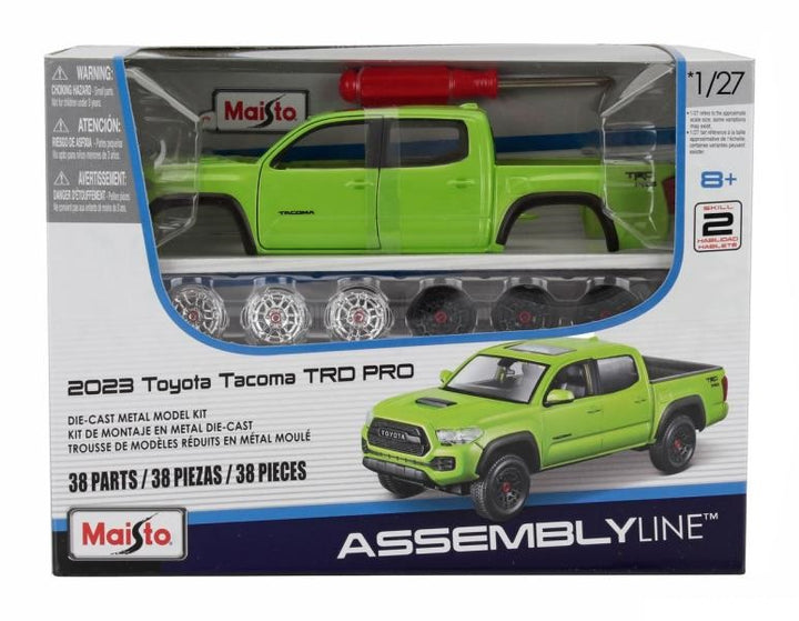 Carro Escala 1/24 Para Armar Toyota Tacoma Trd Pro