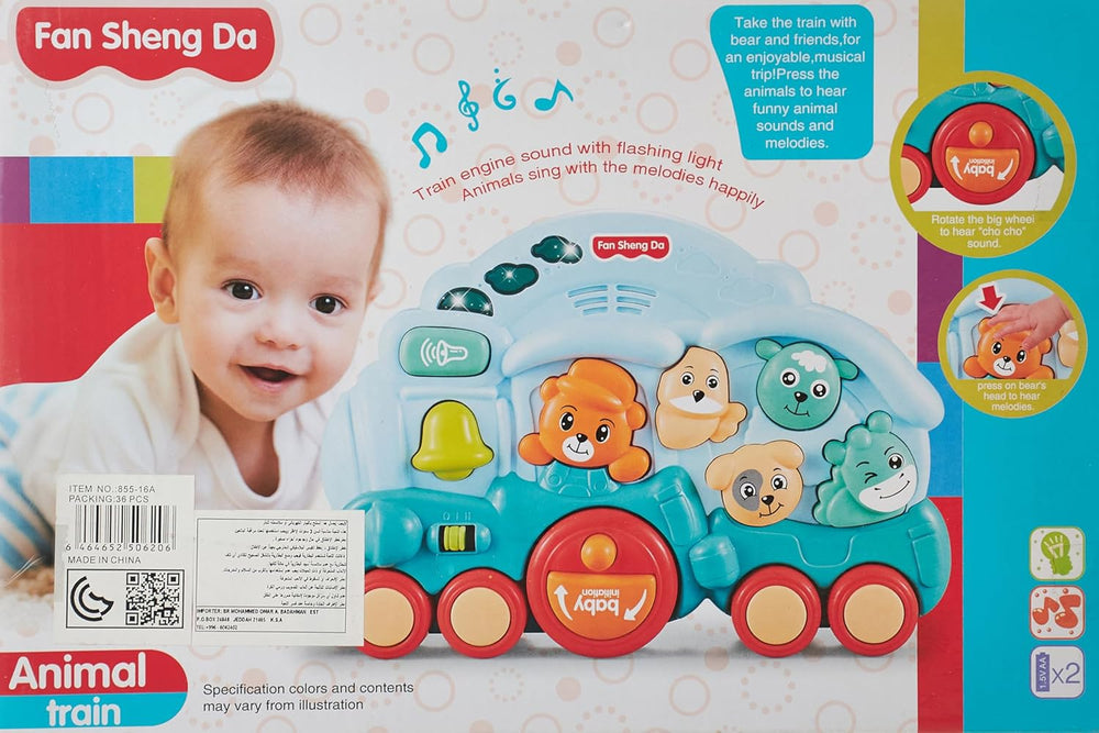 Juguete interactivo motricidad Tren Música Bebés