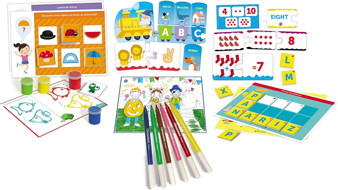 Juego Didáctico Preescolares Educativas Niños