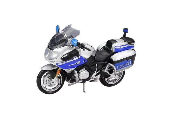 Moto A Escala De Policía Escala 1/18 Maisto