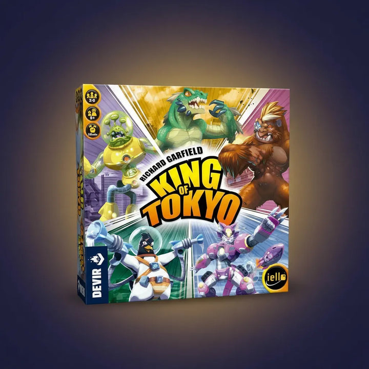Juego De Mesa King Of Tokyo Adultos Estrategia Roles