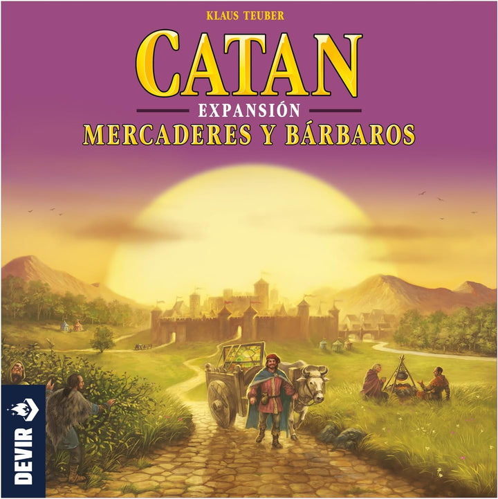 Juego Expansión Catan Mercaderes Y Barbaros Adultos