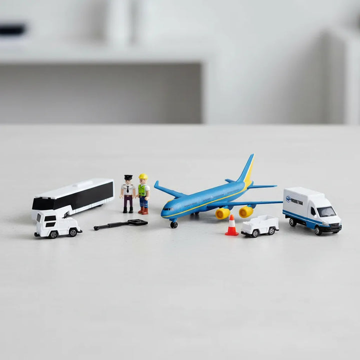 Juego Didáctico Aeropuerto De Aviones Niños