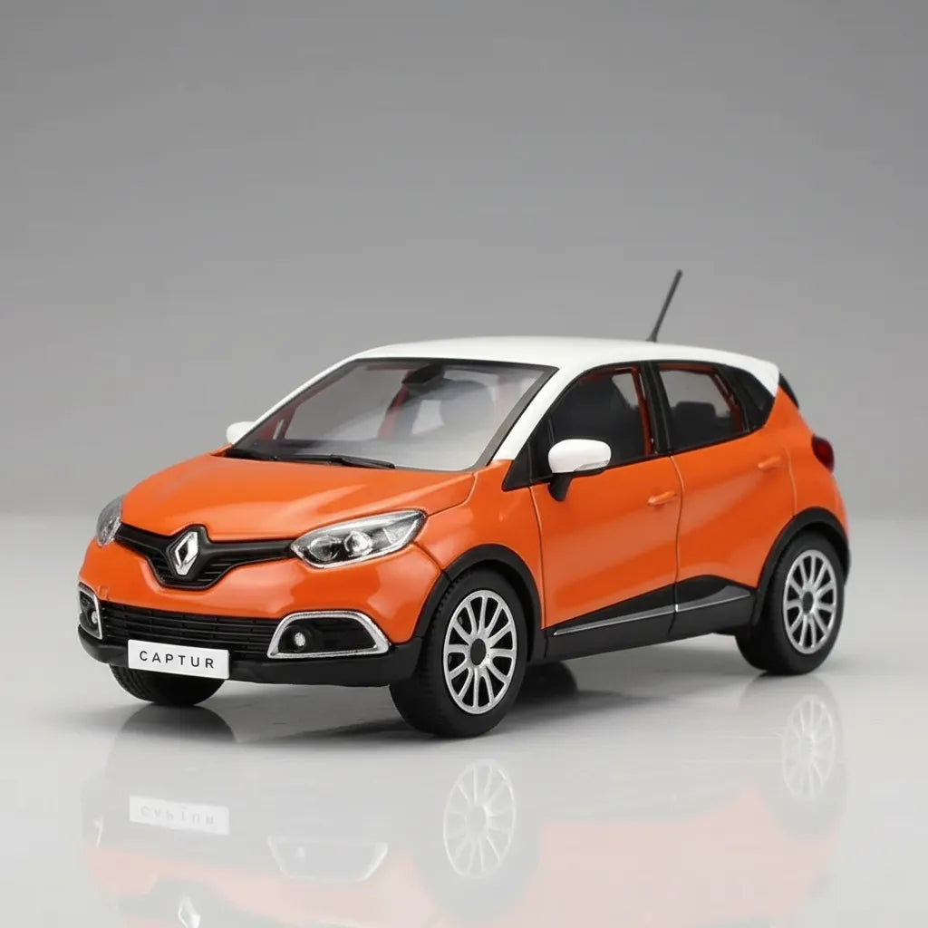 Carro Coleccionable Bburago 1/43 Renault Captur Naranja