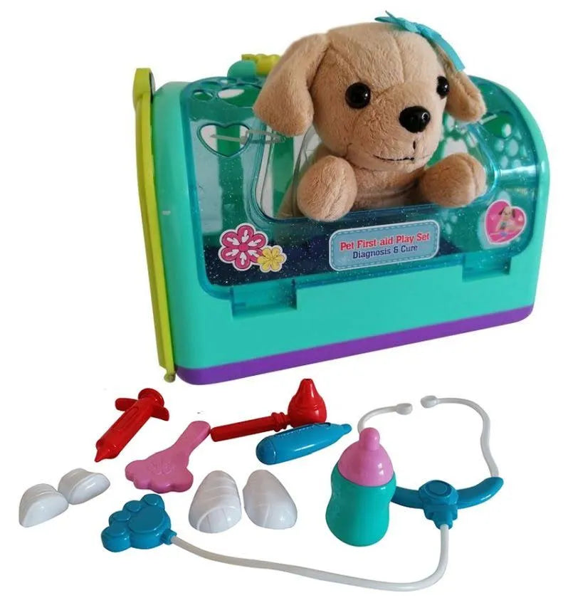 Juego De Veterinaria Kit Primeros Auxilios Niños