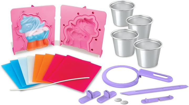 Juego Kit Para Crear Velas De Unicornio 3d