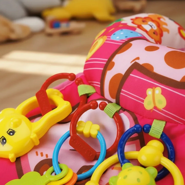 Almohada De Estimulación Tummy Time Jirafa