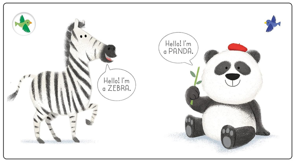 Libro Educativo De Primeros Animales Para Bebés