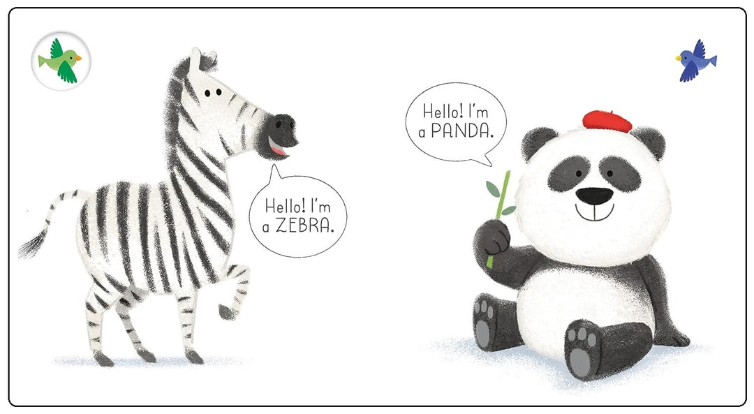 Libro Educativo De Primeros Animales Para Bebés