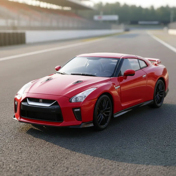 Carro Coleccionable Bburago A Escala 1:43 Nissan Gt-r Rojo