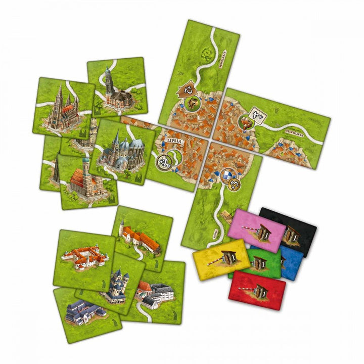 Juego Carcassonne Expansiones Reunidas Adultos