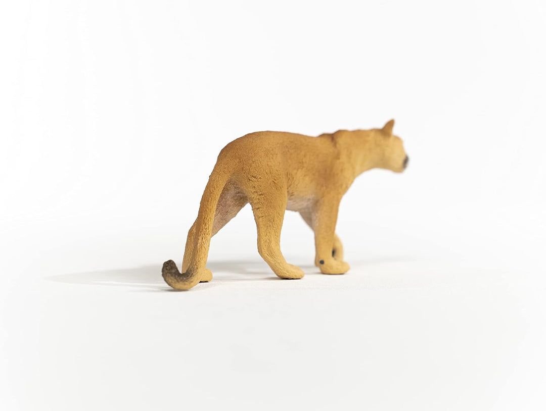 Figuras Animales Puma Pintado A Mano Schleich