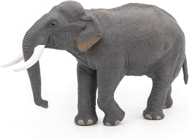 Figura Elefante De Asía Pintada A Mano papo