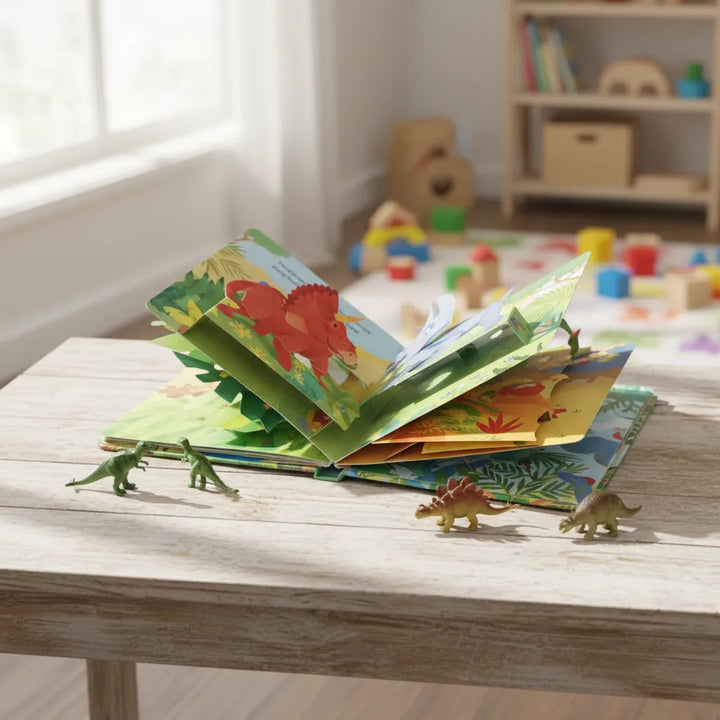Libro Interactivo Usborne Pop Up Dinosaurio Para Niños