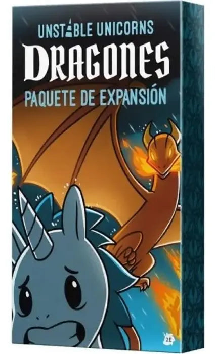 Juego De Mesa Unstable Unicorns Dragones Expansión Español