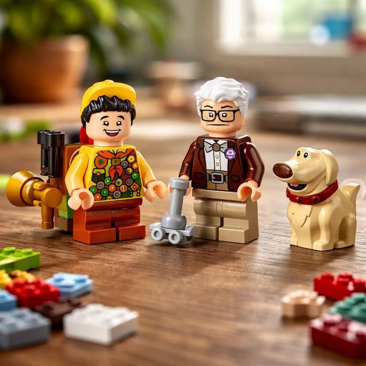 Juego De Construcción Disney Casa De Up 598 Piezas Niños