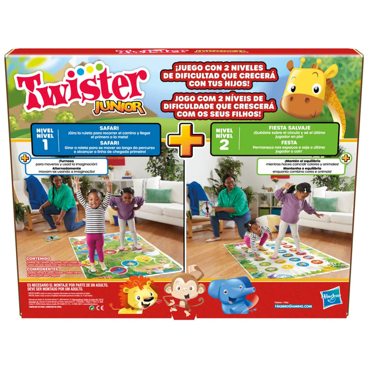 Juego De Mesa Twister Junior Para Niños Niñas