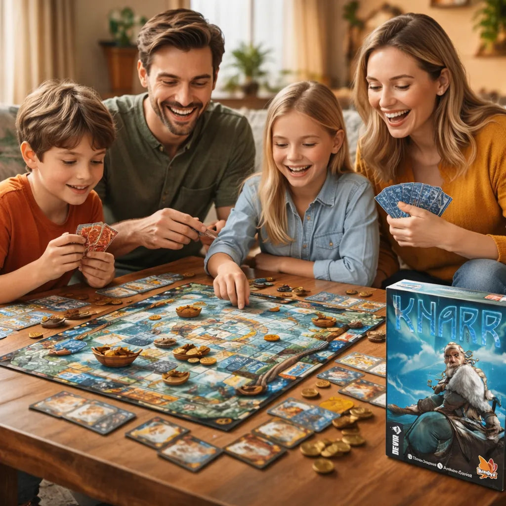 Juego De Mesas Knarr Estrategia Devir Para Niños