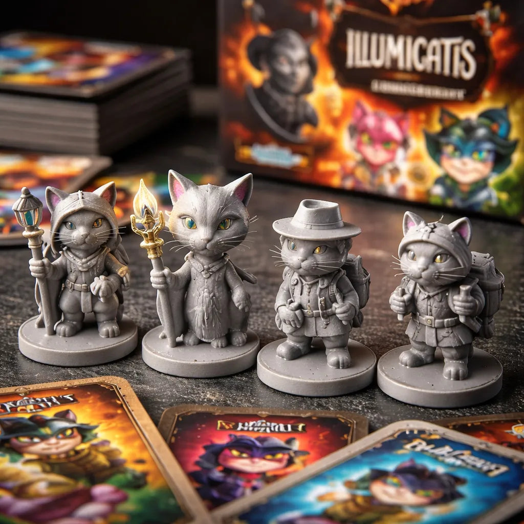 Juego De Mesa Ilumicatis El Camino A La Iluminación Niños