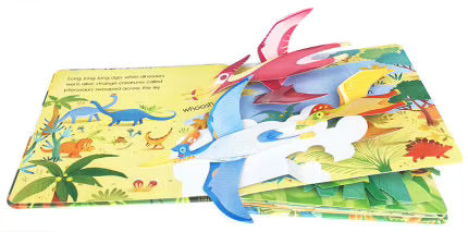 Libro Interactivo Usborne Pop Up Dinosaurio Para Niños