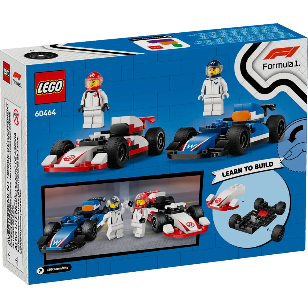 Juego Lego 92 Piezas Coches De F1 Para Niños