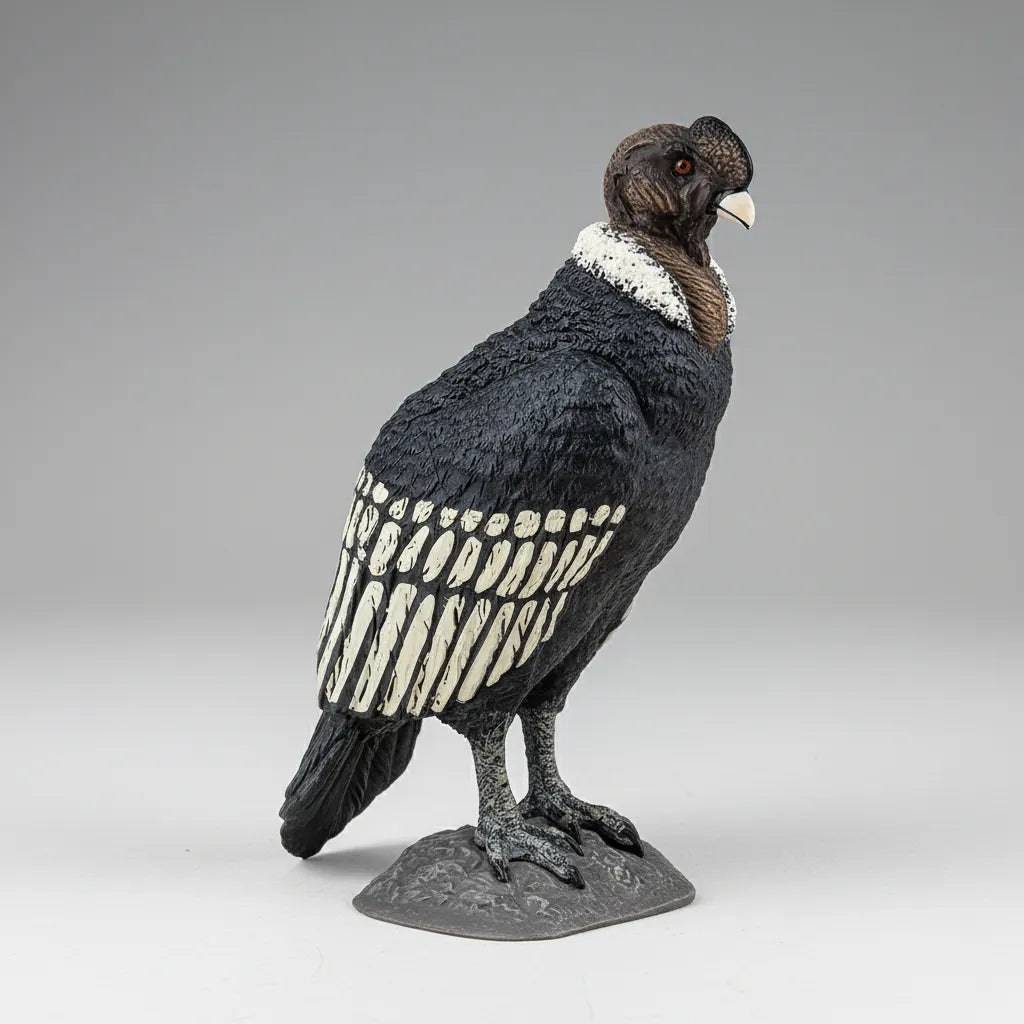 Figura Cóndor De Los Andes Pintada A Mano Papo